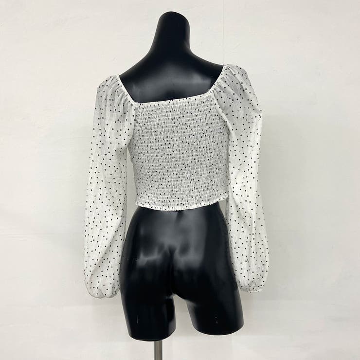 オフショルダーZIPトップス | non-hedge  | 詳細画像36 