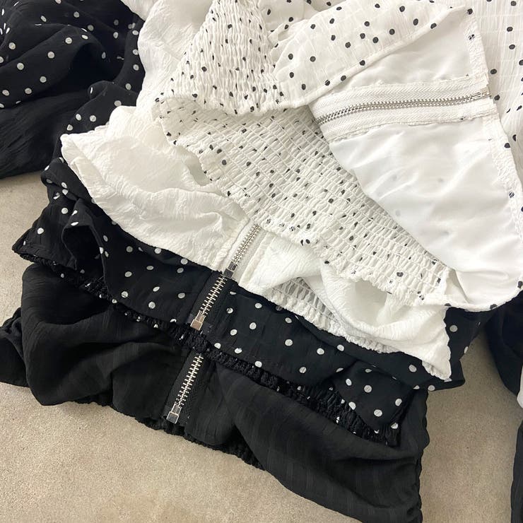 オフショルダーZIPトップス | non-hedge  | 詳細画像43 