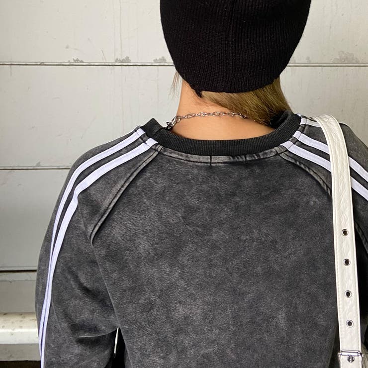 刺繍ロゴラインプルオーバー | non-hedge  | 詳細画像15 