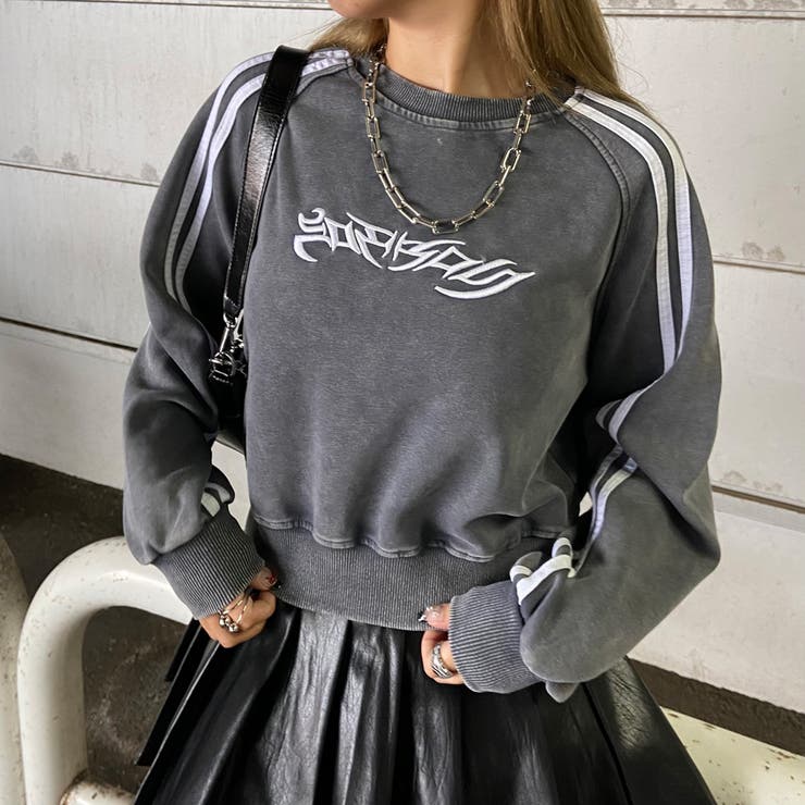 刺繍ロゴラインプルオーバー | non-hedge  | 詳細画像23 