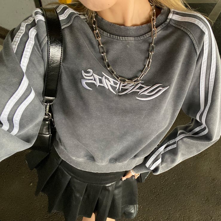 刺繍ロゴラインプルオーバー | non-hedge  | 詳細画像25 