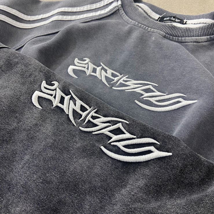 刺繍ロゴラインプルオーバー | non-hedge  | 詳細画像28 