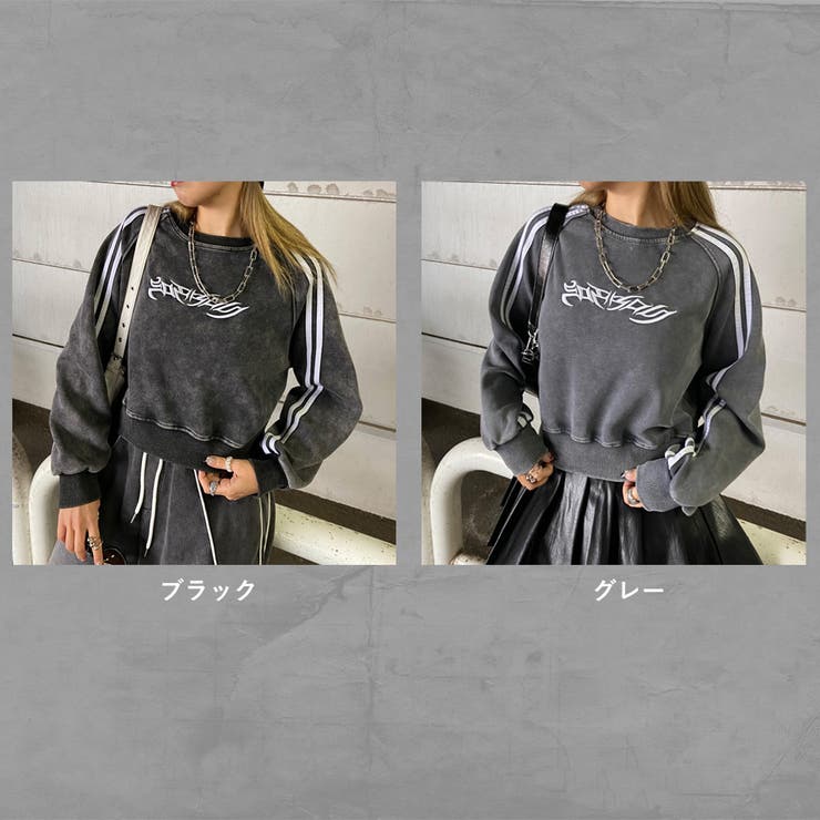 刺繍ロゴラインプルオーバー | non-hedge  | 詳細画像30 