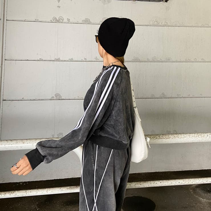 刺繍ロゴラインプルオーバー | non-hedge  | 詳細画像5 