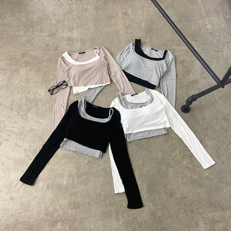 インナー付きショートトップス | non-hedge  | 詳細画像39 