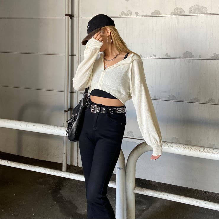 ショートZIPパーカー | non-hedge  | 詳細画像10 