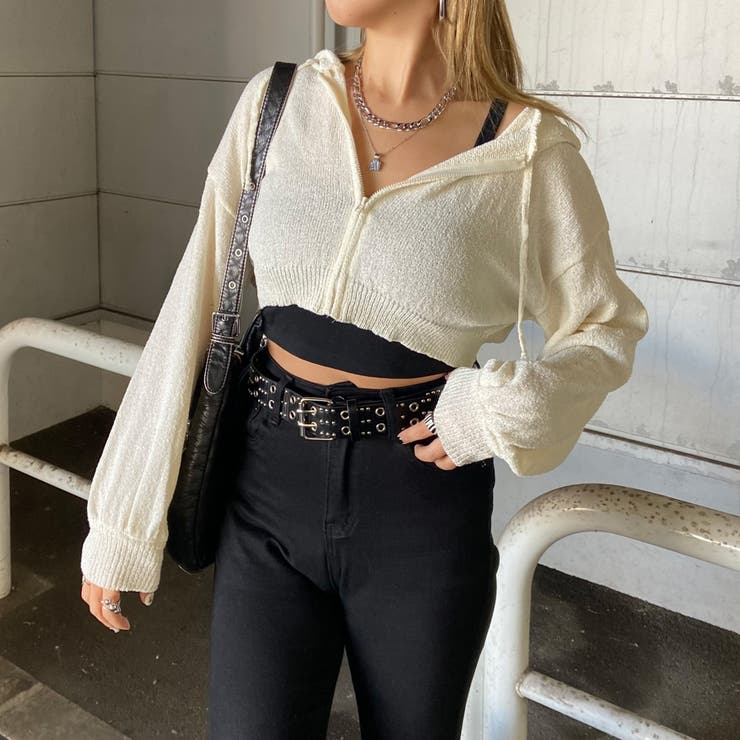 ショートZIPパーカー | non-hedge  | 詳細画像11 