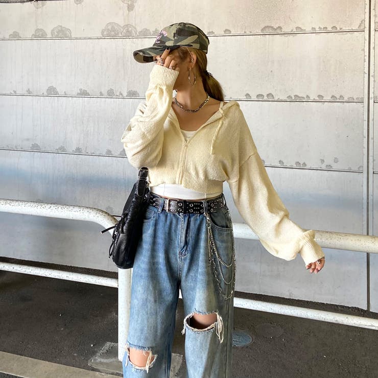 ショートZIPパーカー | non-hedge  | 詳細画像23 