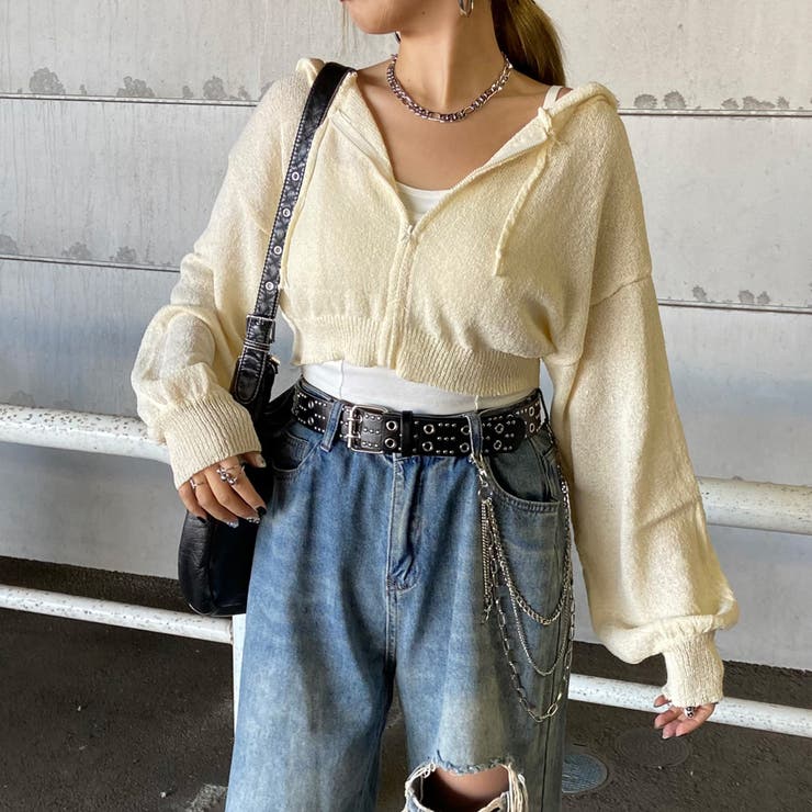 ショートZIPパーカー | non-hedge  | 詳細画像24 