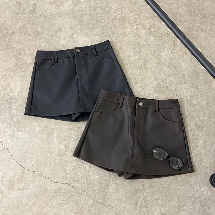 ヴィンテージライク合成皮革スカパン | non-hedge  | 詳細画像27 