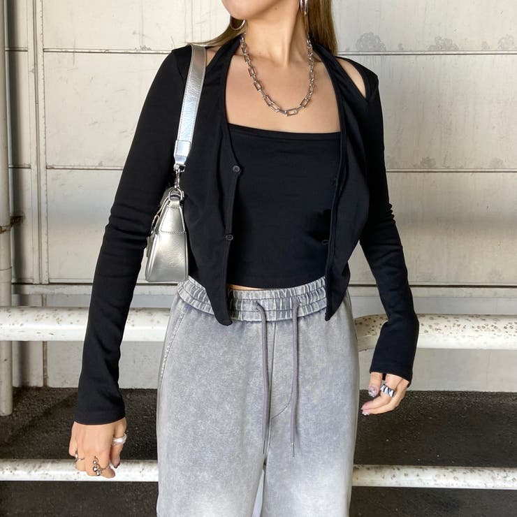 アンサンブル風サイドドロストトップス | non-hedge  | 詳細画像29 