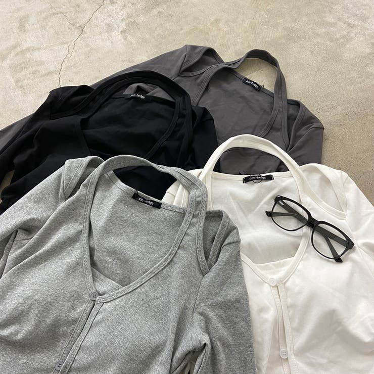 アンサンブル風サイドドロストトップス | non-hedge  | 詳細画像35 