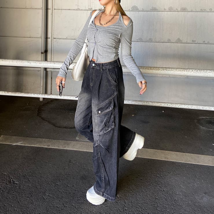 アンサンブル風サイドドロストトップス | non-hedge  | 詳細画像7 