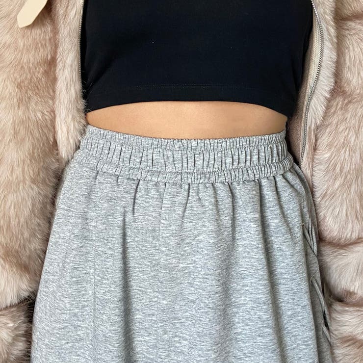 サイドレースアップカットワイドパンツ | non-hedge  | 詳細画像25 