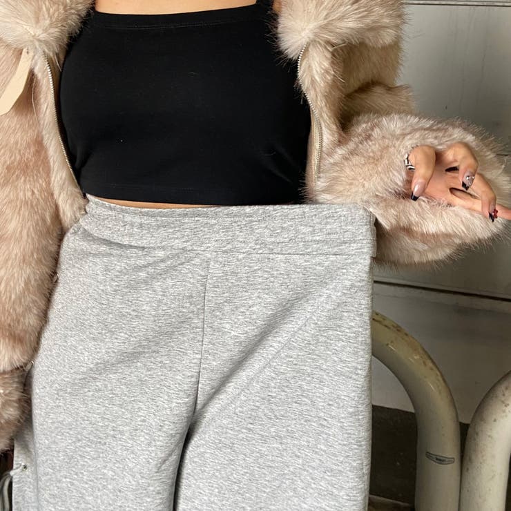 サイドレースアップカットワイドパンツ | non-hedge  | 詳細画像27 