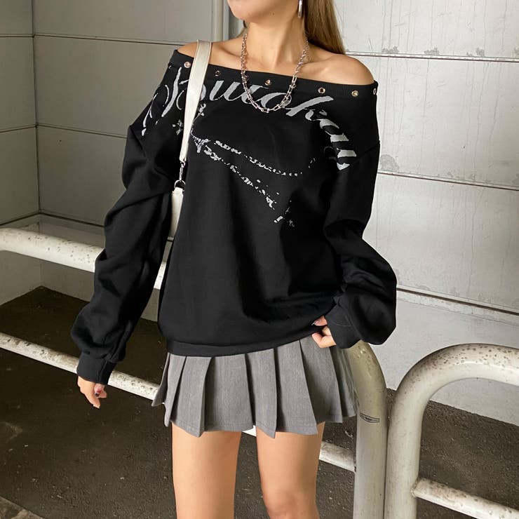 ハトメオフショルプルオーバー | non-hedge  | 詳細画像10 