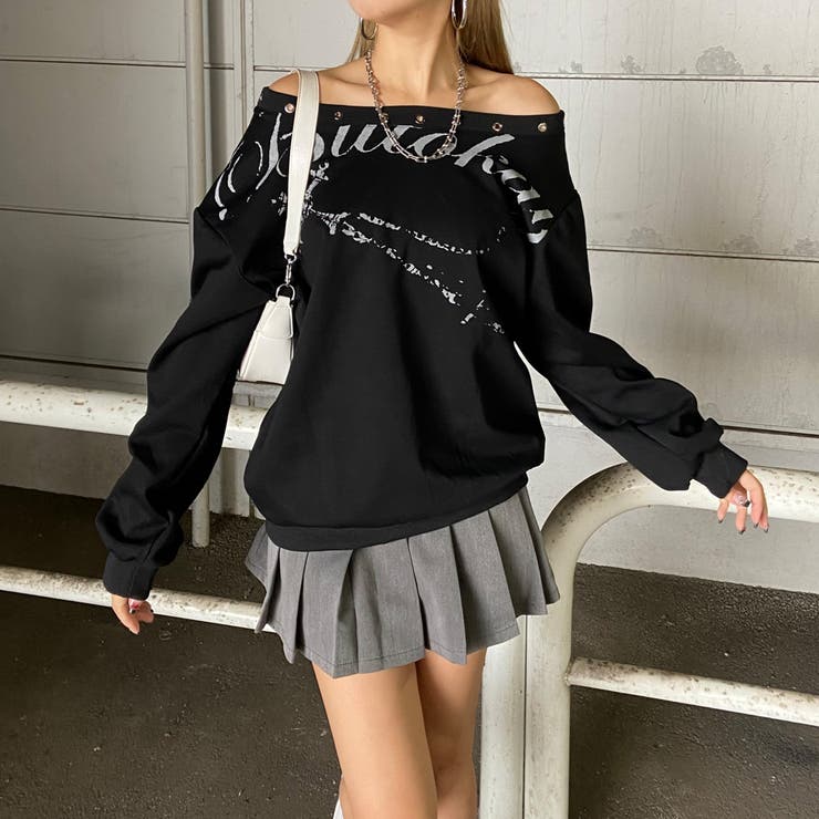 ハトメオフショルプルオーバー | non-hedge  | 詳細画像11 