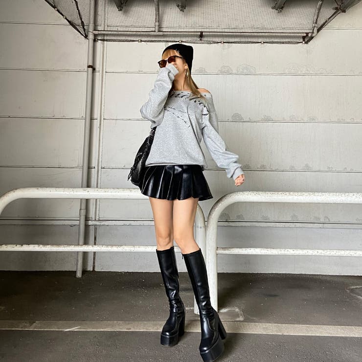 ハトメオフショルプルオーバー | non-hedge  | 詳細画像14 