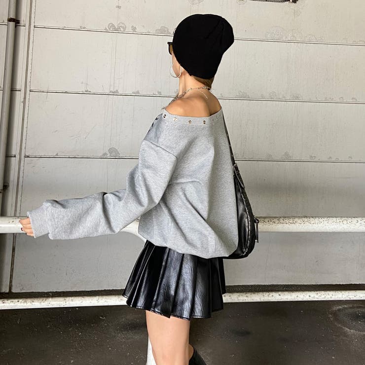 ハトメオフショルプルオーバー | non-hedge  | 詳細画像16 