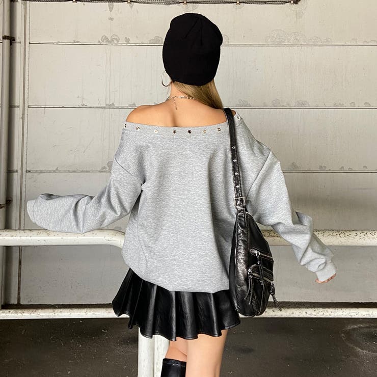 ハトメオフショルプルオーバー | non-hedge  | 詳細画像17 