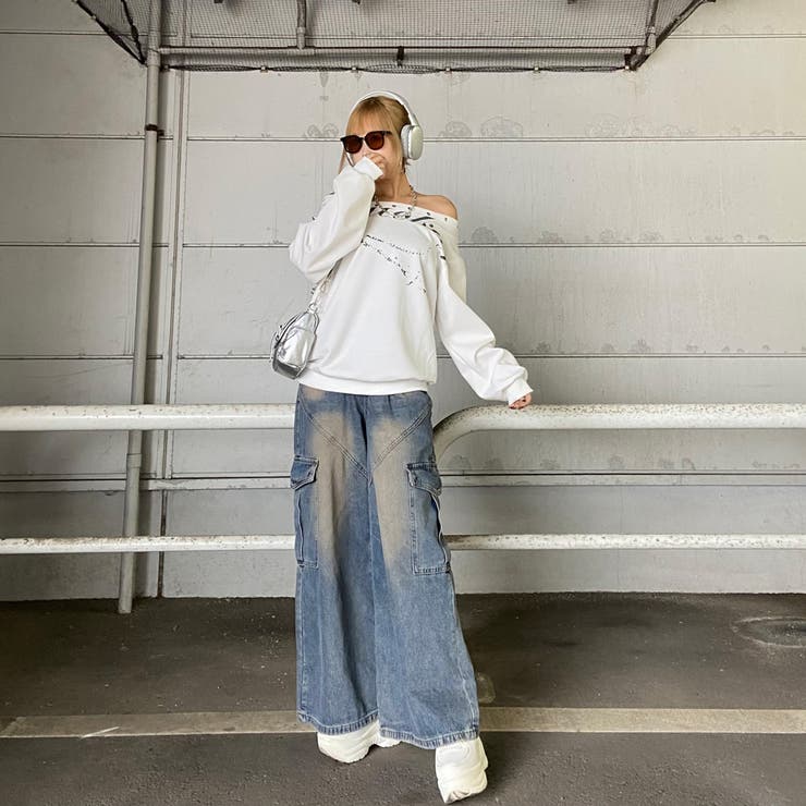 ハトメオフショルプルオーバー | non-hedge  | 詳細画像2 