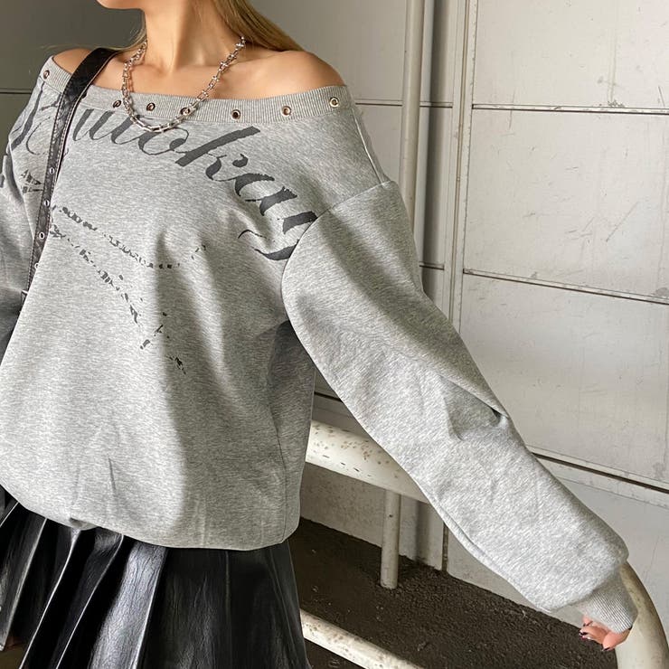 ハトメオフショルプルオーバー | non-hedge  | 詳細画像25 