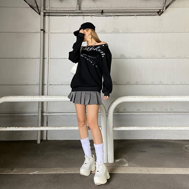 ハトメオフショルプルオーバー | non-hedge  | 詳細画像8 