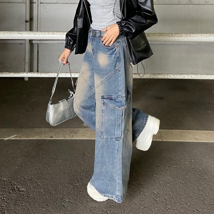 切替デニムカーゴパンツ | non-hedge  | 詳細画像15 