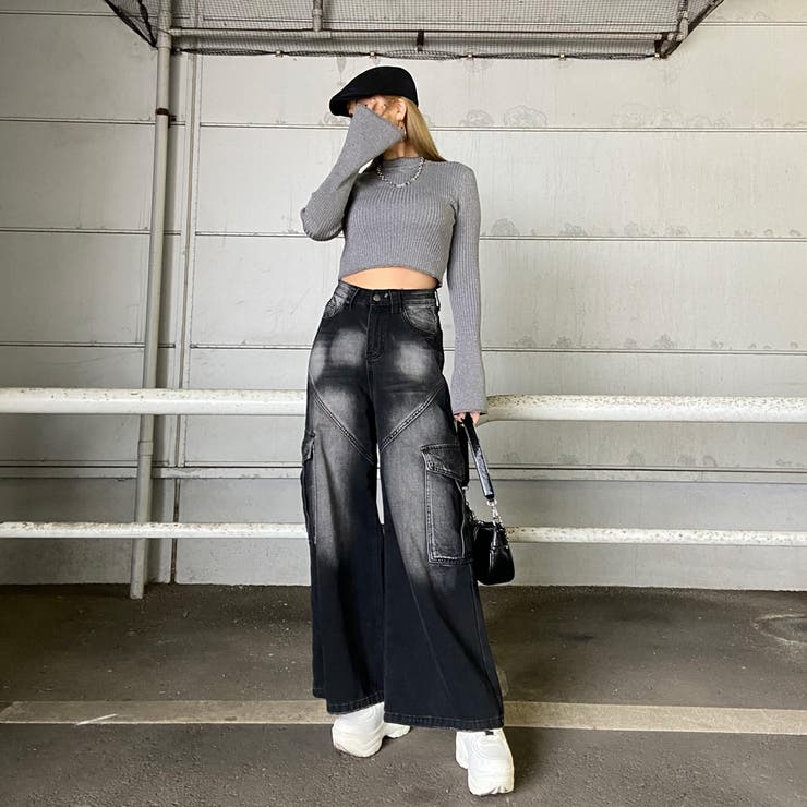 切替デニムカーゴパンツ | non-hedge  | 詳細画像18 