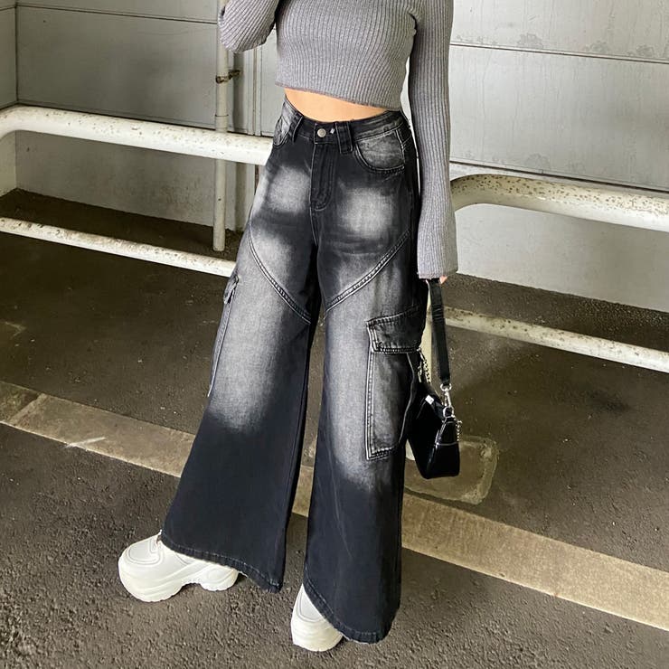 切替デニムカーゴパンツ | non-hedge  | 詳細画像21 