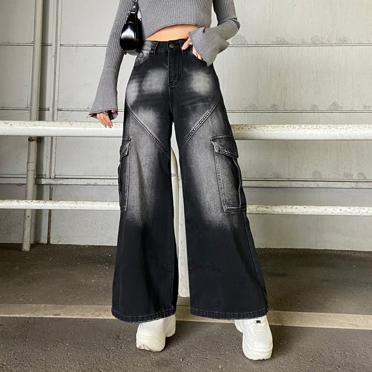 切替デニムカーゴパンツ | non-hedge  | 詳細画像23 