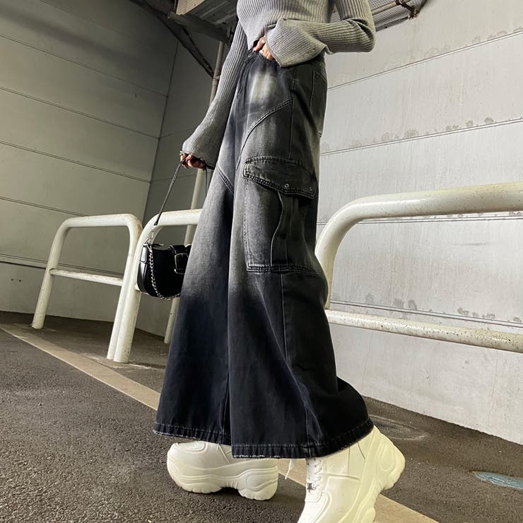 切替デニムカーゴパンツ | non-hedge  | 詳細画像27 