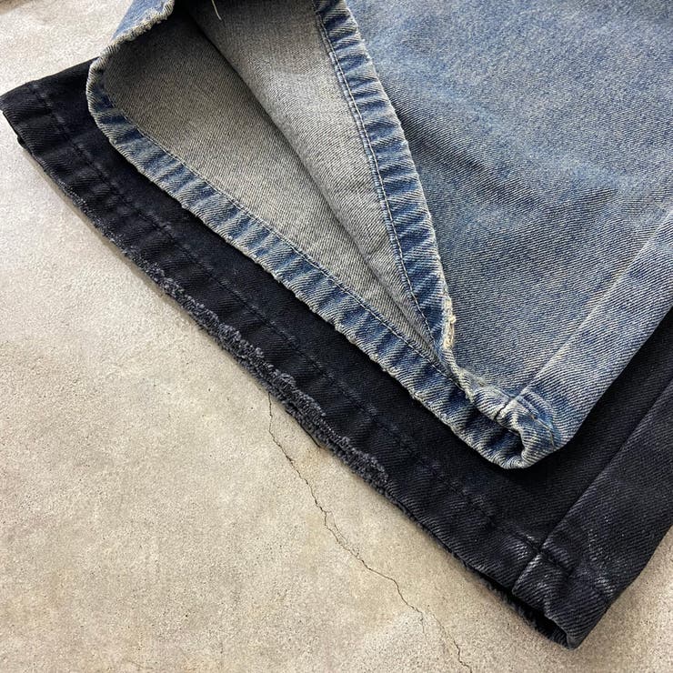 切替デニムカーゴパンツ | non-hedge  | 詳細画像32 