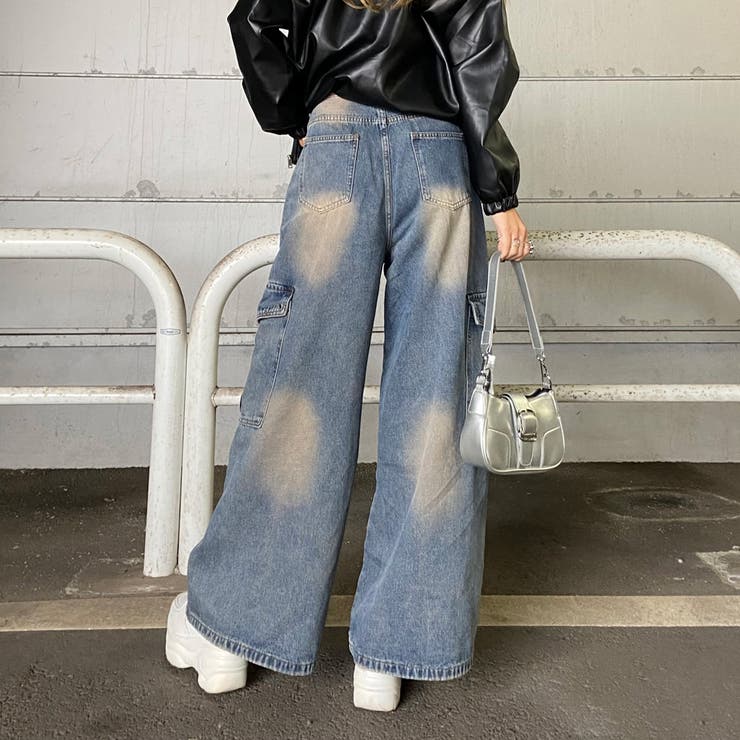 切替デニムカーゴパンツ | non-hedge  | 詳細画像6 