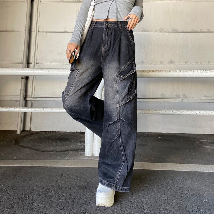 タックデニムカーゴパンツ | non-hedge  | 詳細画像15 