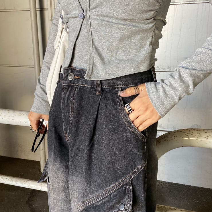 タックデニムカーゴパンツ | non-hedge  | 詳細画像21 