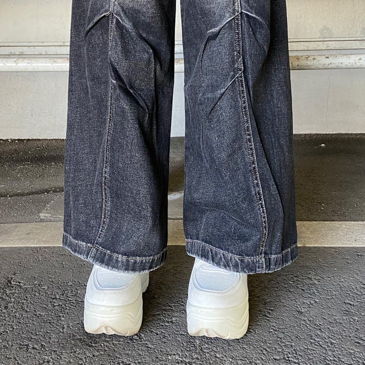 タックデニムカーゴパンツ | non-hedge  | 詳細画像25 