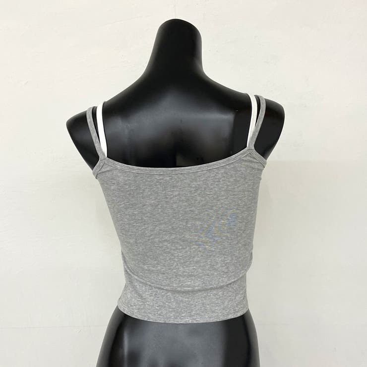 シルバーボタンアンサンブル風キャミソール | non-hedge  | 詳細画像15 