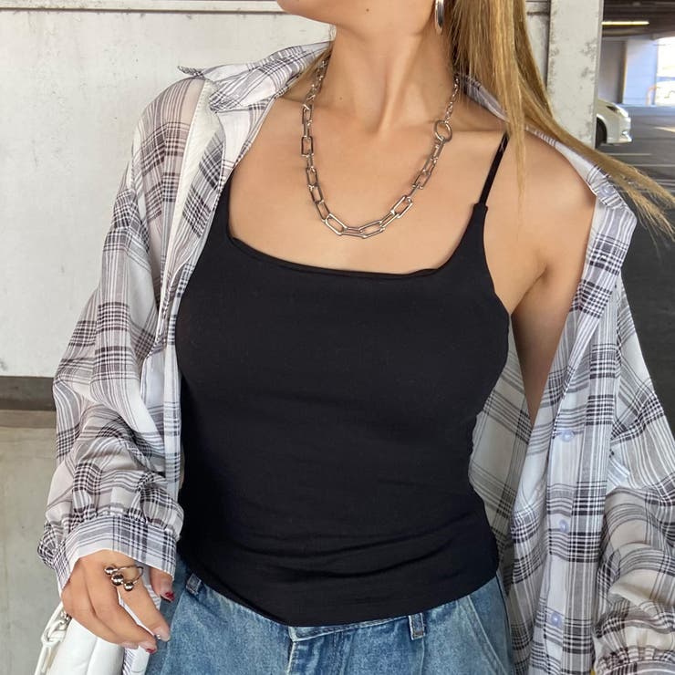 ブラック | ベーシックキャミソール | non-hedge 