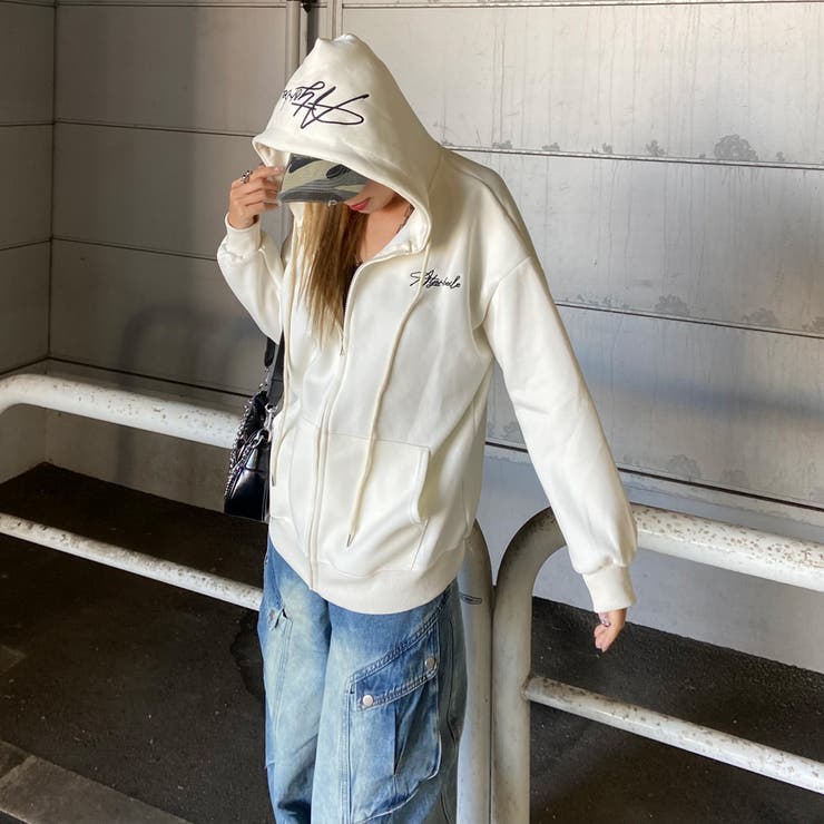 フードロゴビッグパーカー | non-hedge  | 詳細画像12 