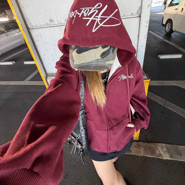 フードロゴビッグパーカー | non-hedge  | 詳細画像18 