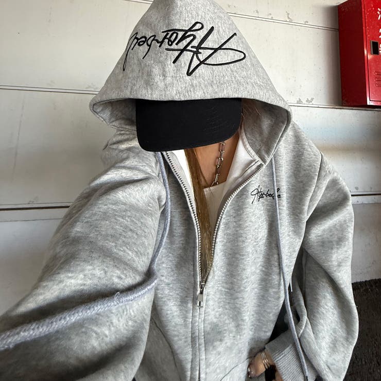 フードロゴビッグパーカー | non-hedge  | 詳細画像7 