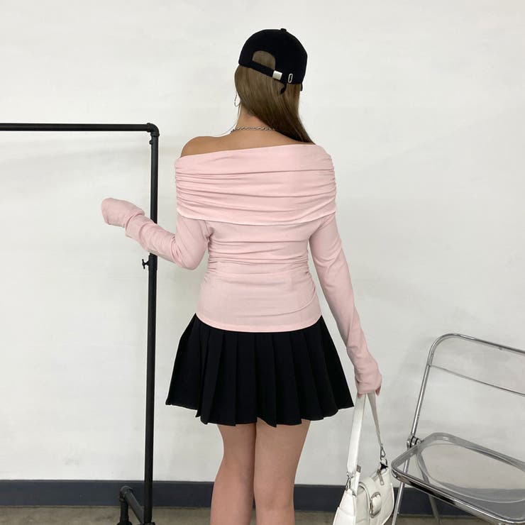 オフショルダーサイドドロストT | non-hedge  | 詳細画像21 