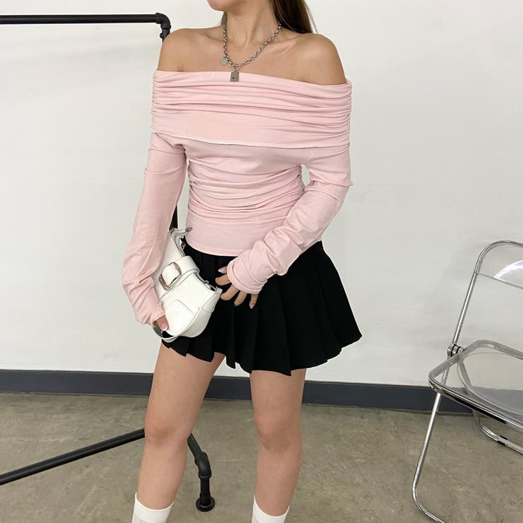 オフショルダーサイドドロストT | non-hedge  | 詳細画像22 