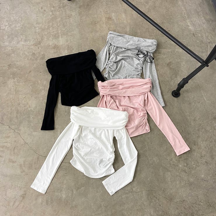 オフショルダーサイドドロストT | non-hedge  | 詳細画像30 