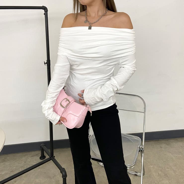 オフショルダーサイドドロストT | non-hedge  | 詳細画像3 