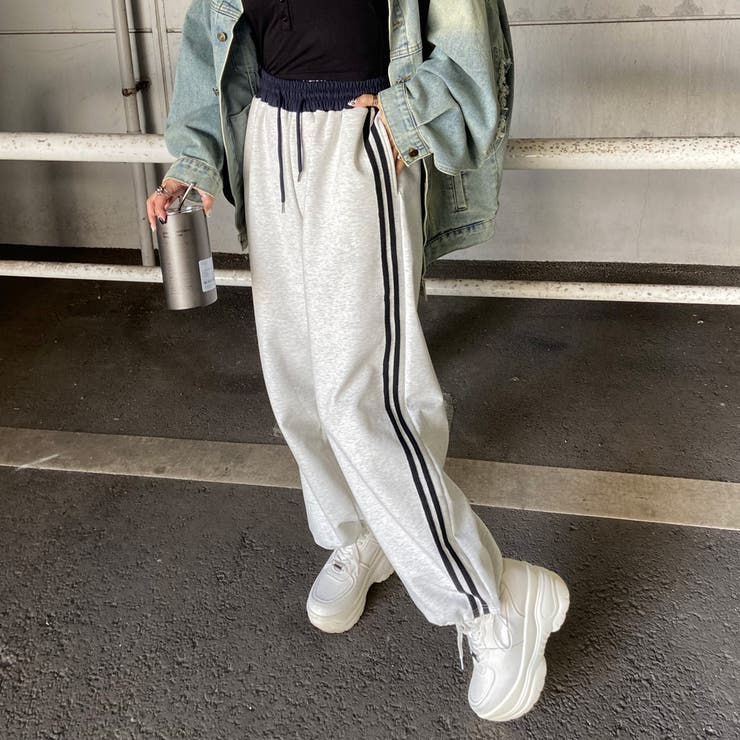 配色ラインカットパンツ | non-hedge  | 詳細画像10 