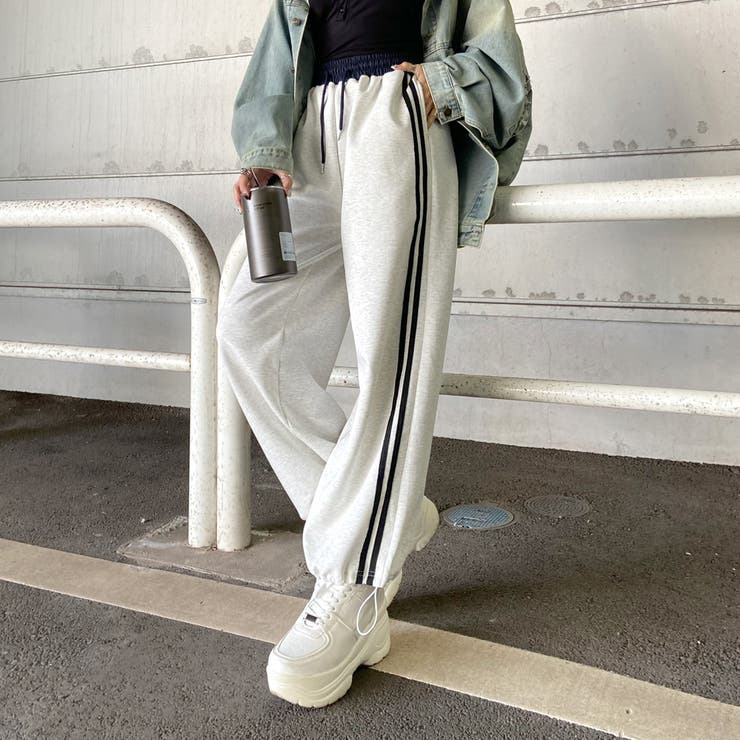 配色ラインカットパンツ | non-hedge  | 詳細画像11 