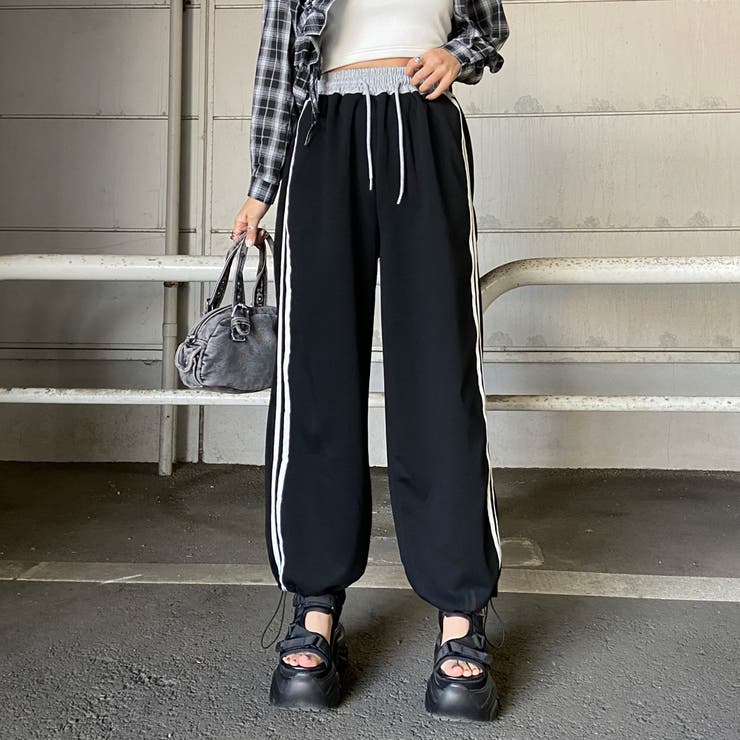 配色ラインカットパンツ | non-hedge  | 詳細画像15 