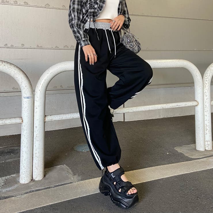 配色ラインカットパンツ | non-hedge  | 詳細画像20 